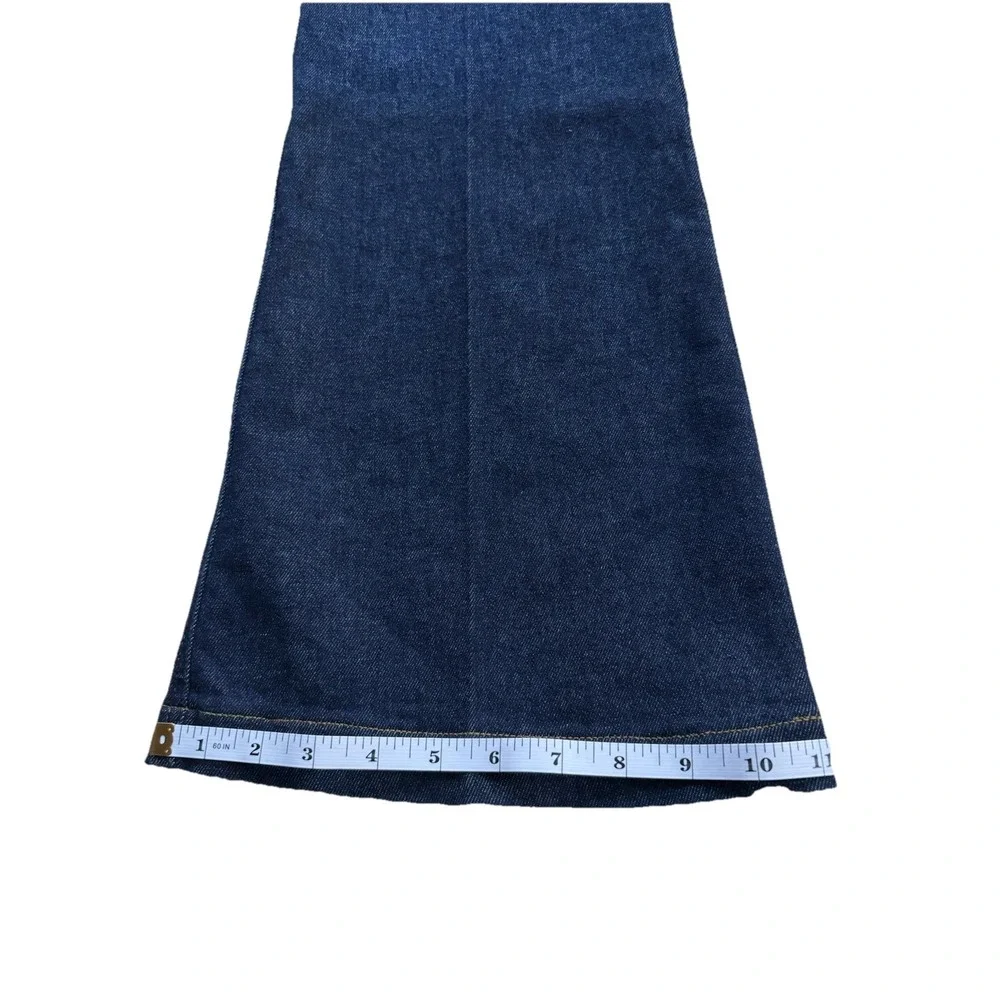 NWT Spanx EveryWear Flare Jeans Women's Size XL Raw Indigo Pull On Boho 21266Q - Picture 14 of 16